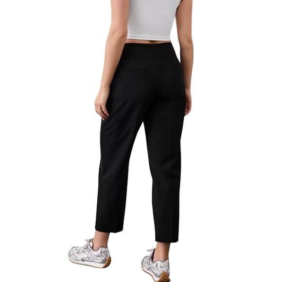 Athleta Petite Endless High Rise Tapered Pants Black size 10P - Picture 8 of 8